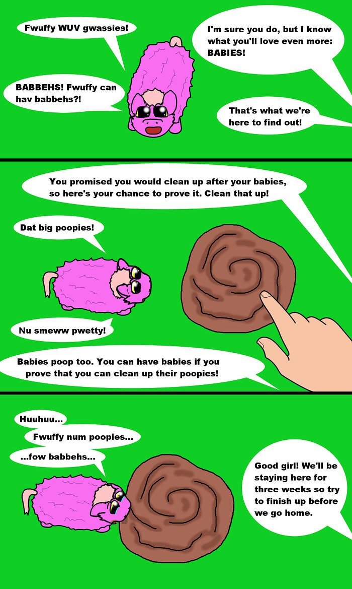 fluffy cowpie