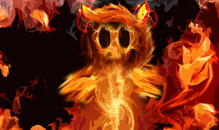 8433 - artist inkiepie fire_elemental_fluffy_pony