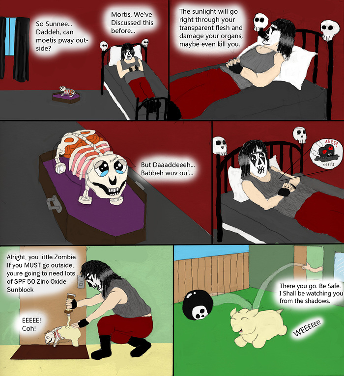 mortis goes outside page 1