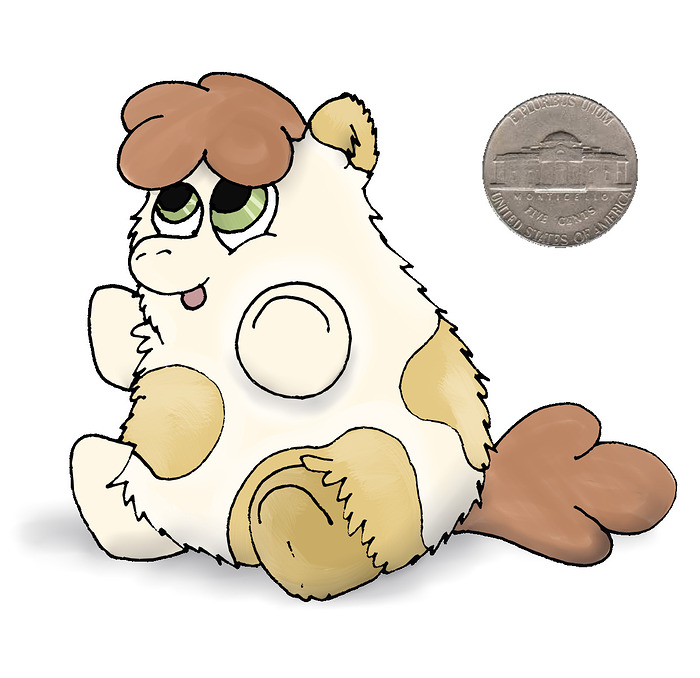 9062 - 5cent artist_coalheart breed fluffy gimble pinto safe small tiny toy_fluffy