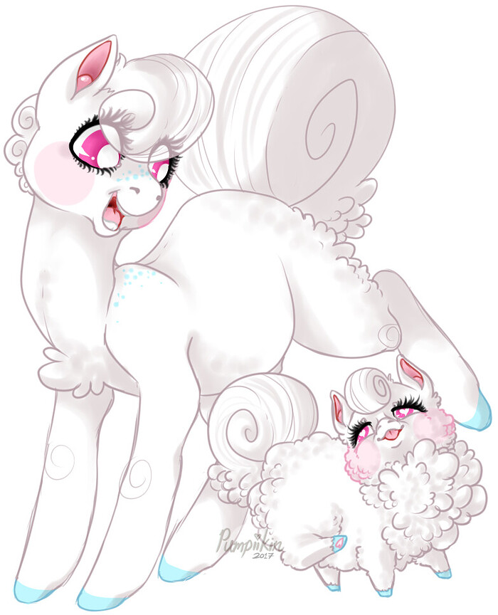 47122 - artist_pumpiikin cute fluffy fluffy_as_pony mlp oc original_character pony safe stallion white_fluffy william