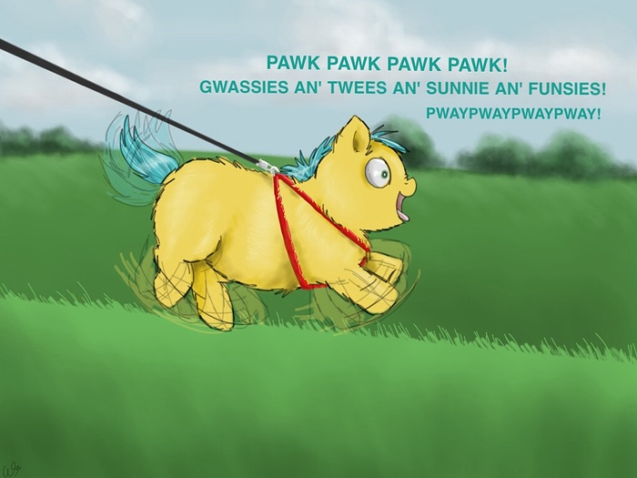 26854 - artist_waggytail domestic excitement grass harness park safe silly