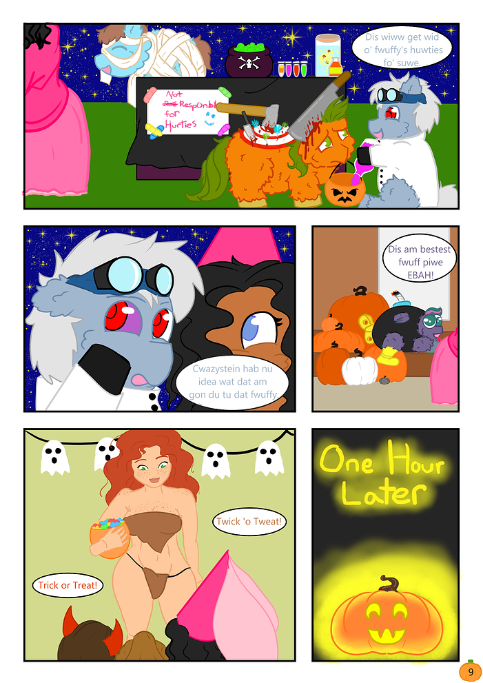 Trick and Treat Page Nine