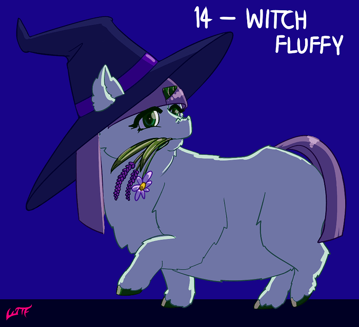 14 - Witch Fluffy
