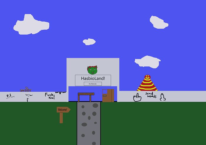 HasbioLand Entrance