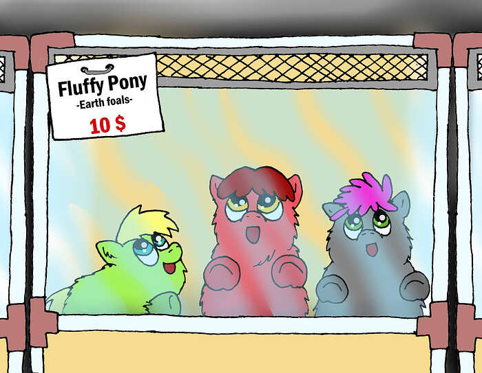 4937 - artist_coalheart colt earthie fluffy_pony foal pet_shop safe