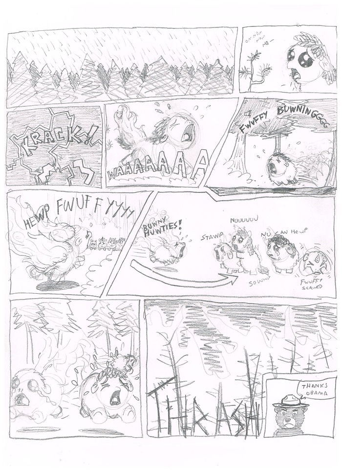14910 - artist_thrash buwnies comic death feral fire questionable sketch storm