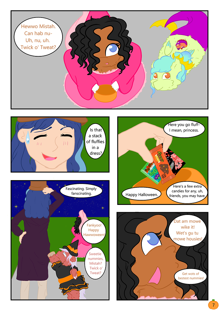 Trick and Treat Page Seven