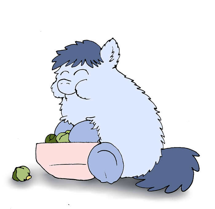 7576 - art_challenge_with_aichi artist_coalheart brussels_sprouts fluffy_enjoying_non_sketties food