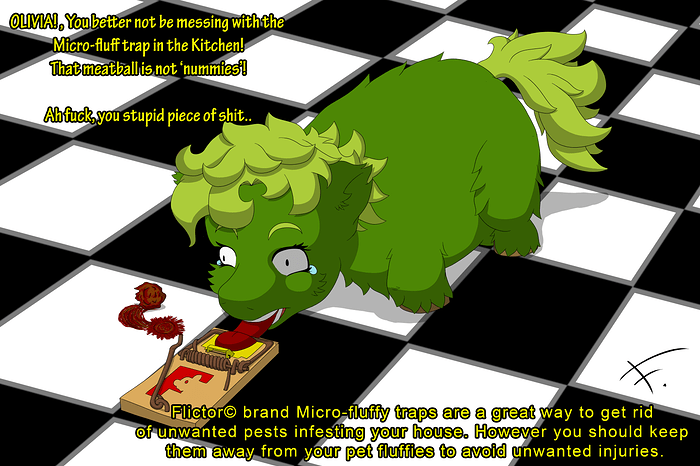 40224 - artist_titanfluff mousetrap olivia safe stupid_fluffy tongue