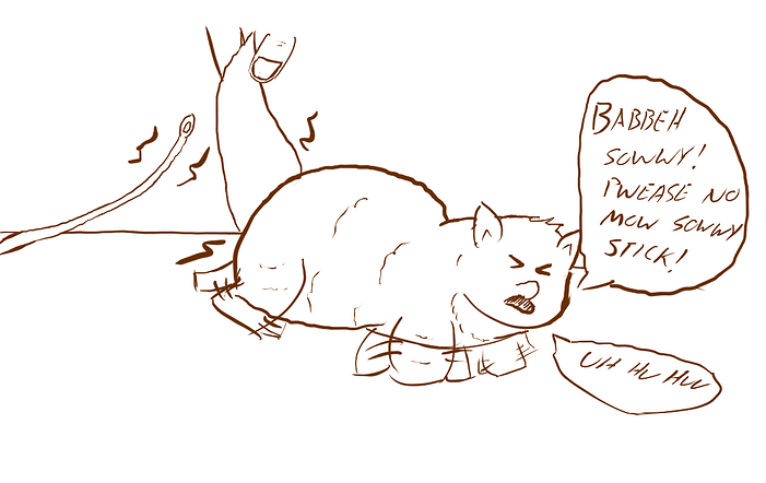 Sorry fluffy