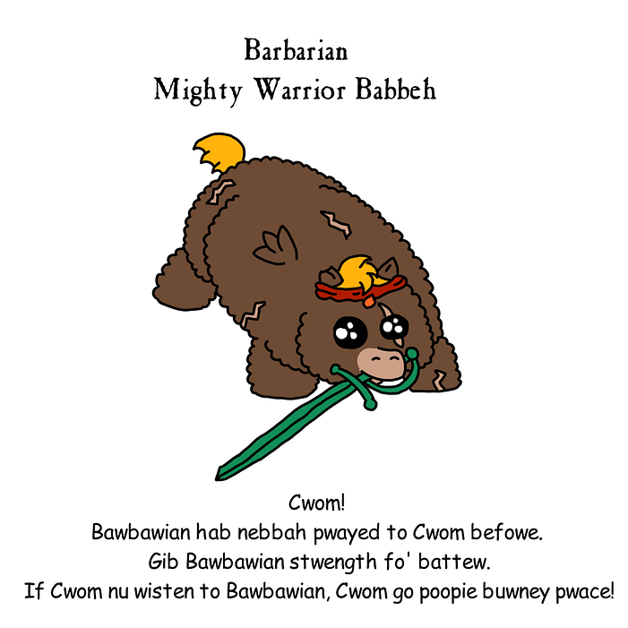 Barbarian - Warrior Babbeh (Tia Gift)