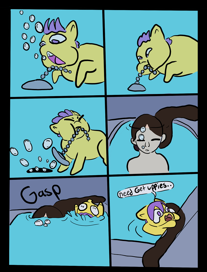 Bath time surprise pg 7