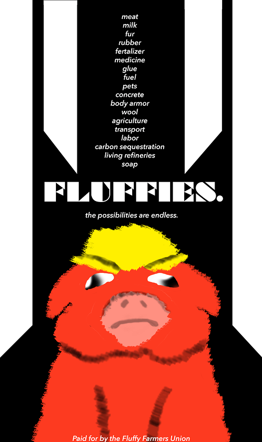 Fluffy Farmer propaganda