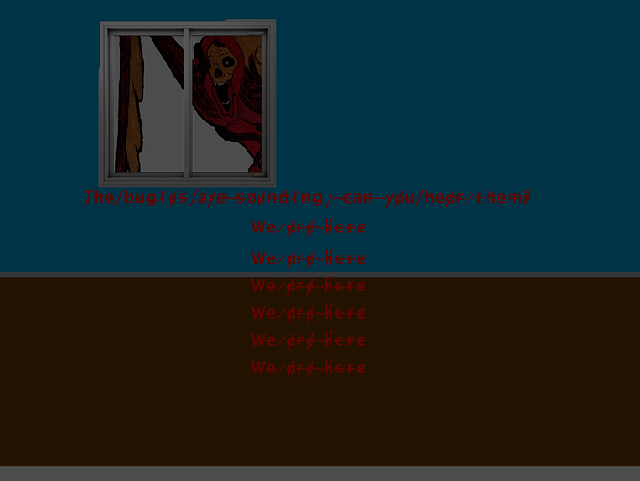Final creepy panel
