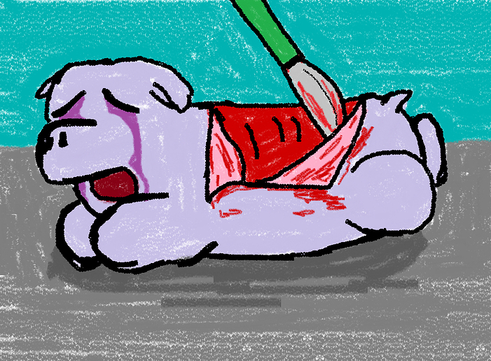 43827 - artist_rq flaying foal-abuse foal_abuse safe scalpel skinned_alive skinning