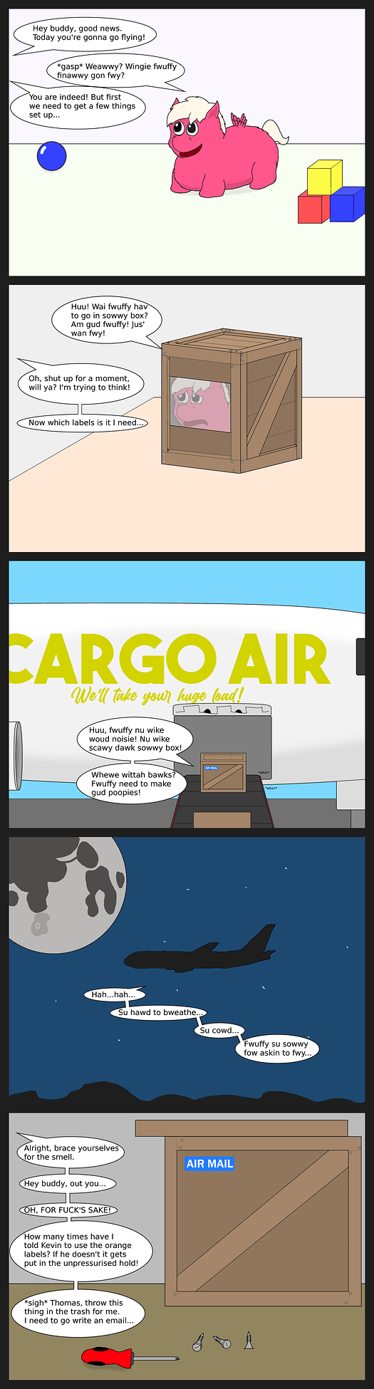 flying comic