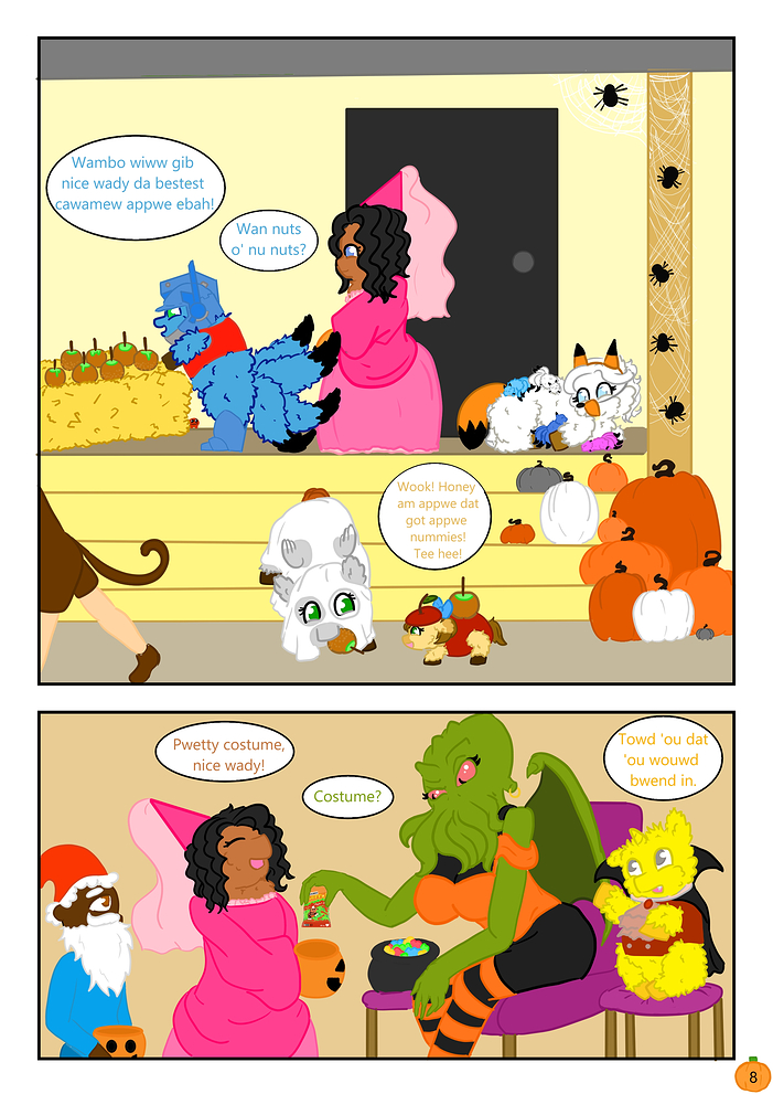 Trick and Treat Page Eight