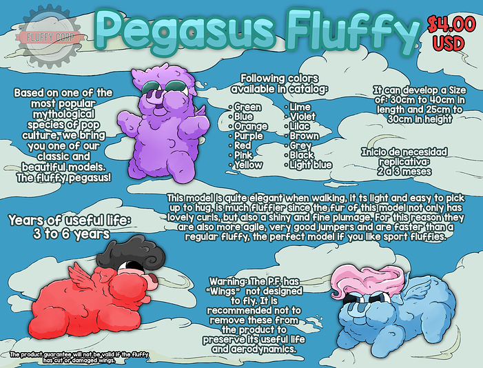 PEGASUS FLUFFY