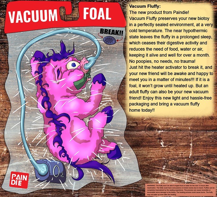 vacuum fluffy