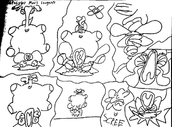 Testicular man's laughter