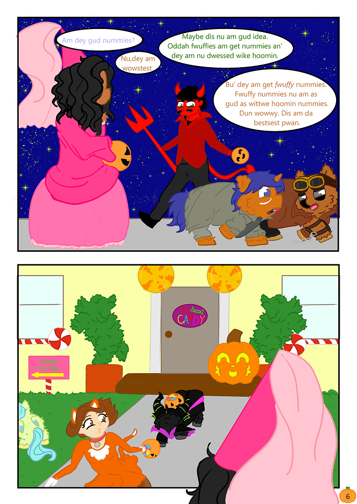 Trick and Treat Page Six