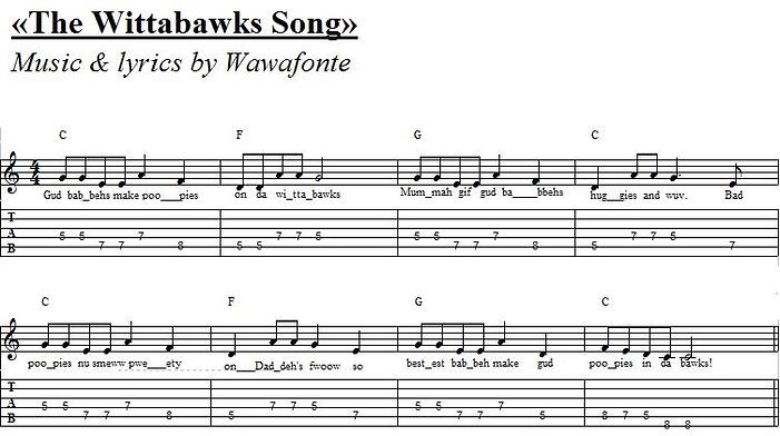 18789 - author_wawafonte chords fluff-tv litterbox music shit the_wittabawks_song