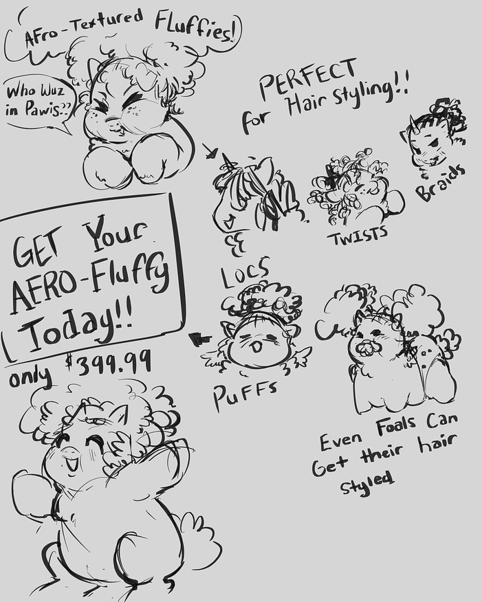 Afro-Fluffies(WavyWizard)