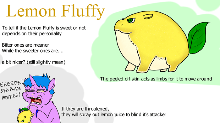 lemon fluffy