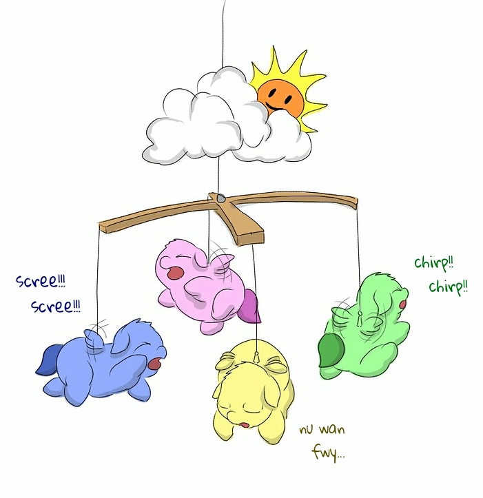 23187 - abuse artist_carpdime chirp flapping flutter fly foals mobil pegasus safe toy useless wingies