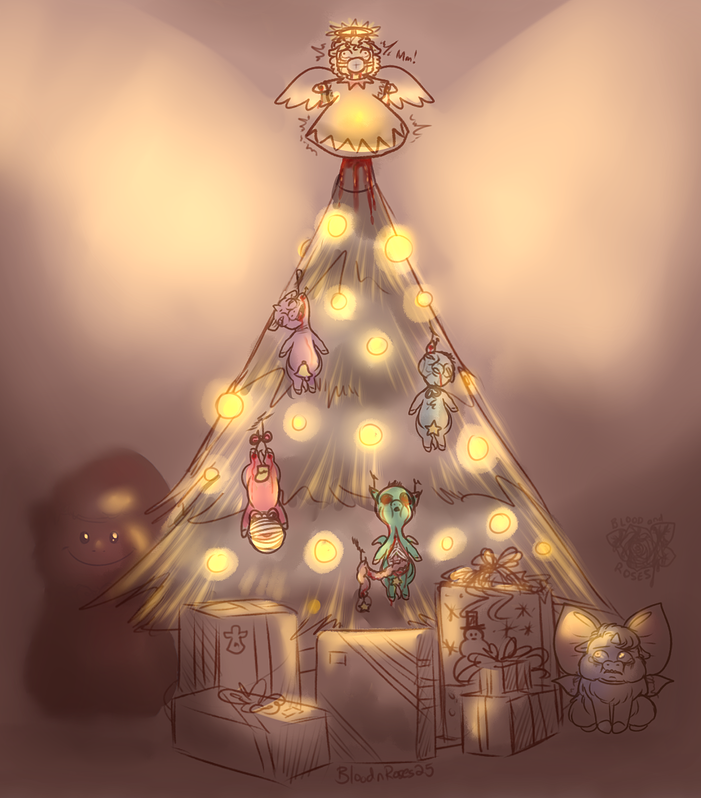 fluffies - christmas