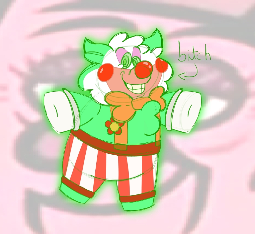 spontaneous-bonko-sketch-maggot-clown-fluffy-image-self-posting