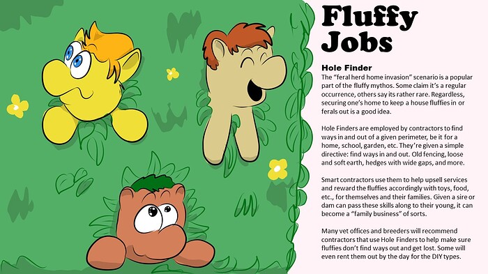 Fluffy Jobs - hole finder