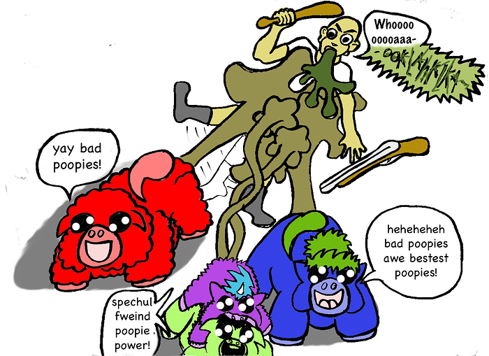yay bad poopies