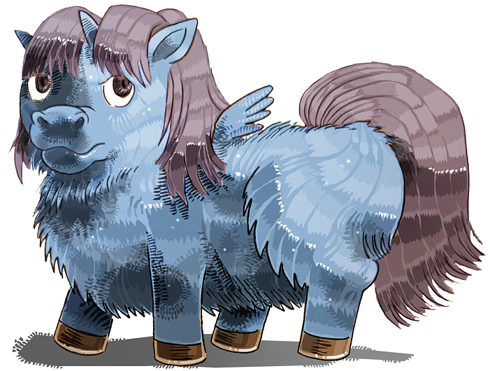 Fluffy colorato 13