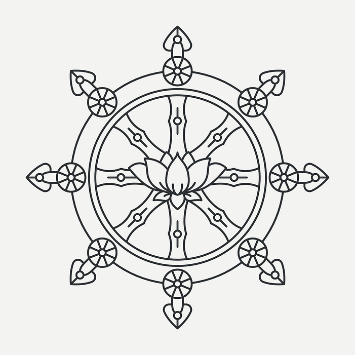 dharmachakra-line-icon-dharma-wheel-of-fortune-buddhism-religion-symbol-tattoo-design-teach-and-walk-to-the-path-of-nirvana-illustartion-vector