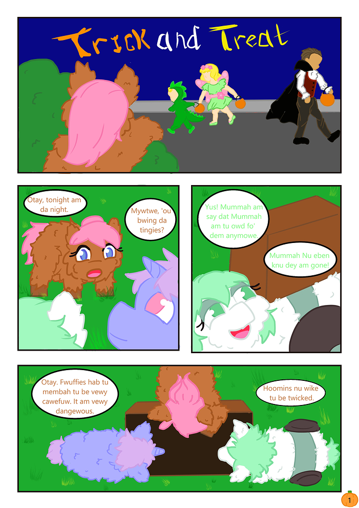 Trick and Treat Page One