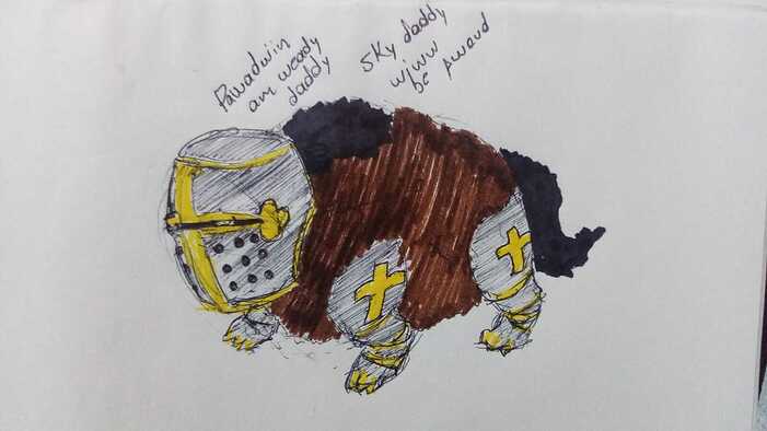 Paladin the Pious Fluffy (TiredSloth)