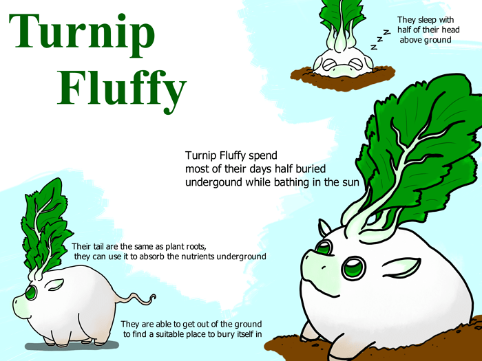 turnip fluffy