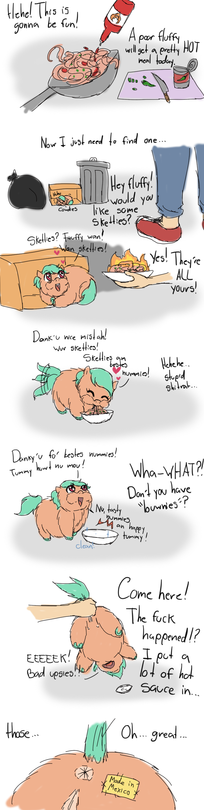 Abuse attempt (By NekuChan) Fluffy Image SelfPosting