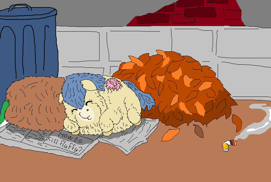15099 - artist_artist-kun feral fluffpile fluffy_family going_to_die impending_death questionable