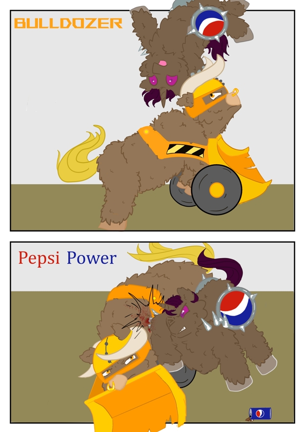 Battle Fluffs Bulldozer vs. Pepsi Power