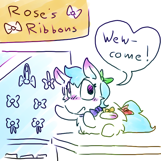 Rose's ribbons