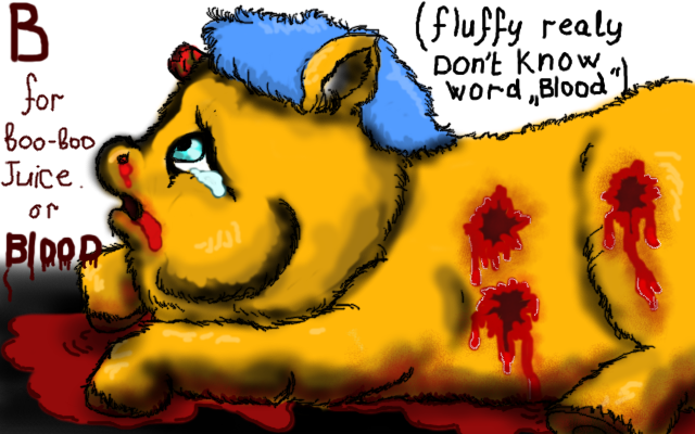 14012 - abuse alphabet artist_artist-kun blood explicit fluffy_alphabet