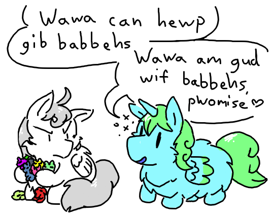 50882 - I'm_very_tired artist_squeakyfriend doodle foals safe snowcone wawa