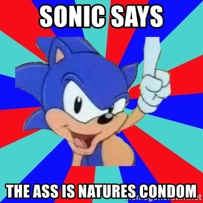 sonic-says-the-ass-is-natures-condom