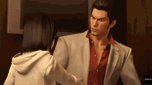 kiryu-slapping