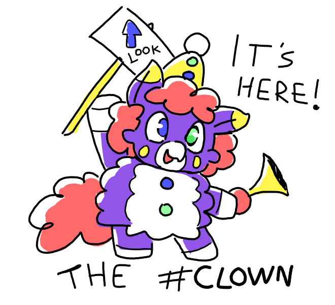 the clown