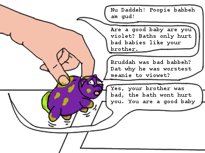 24364 - author_the_pastry_knight comic_violet_by_The_Pastry_Knight foal impending_bath poopie_babbeh questionable scared